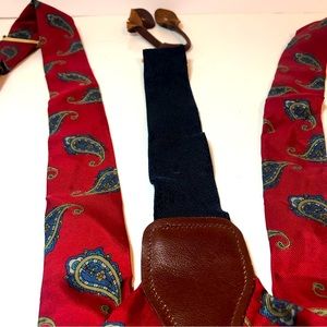 Suspenders With Fashion Design. Button Holes. Great Buy!